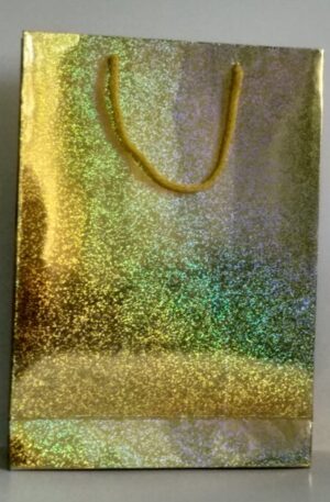 Hologramlı Gold Baskısız Karton Çanta