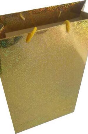 Hologramlı Gold Baskısız Karton Çanta