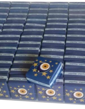 Nazar Boncuklu Çeyrek Altın Kutusu