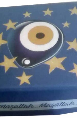 Nazar Boncuklu Çeyrek Altın Kutusu