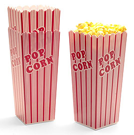 Popcorn ambalaj – Patlamış mısır kutusu