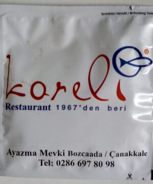 Tekli ıslak mendil