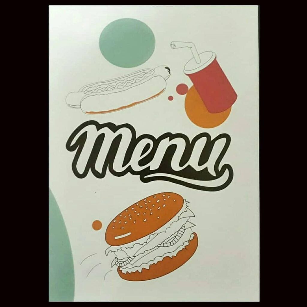 Örnek Menü Tasarımları 5