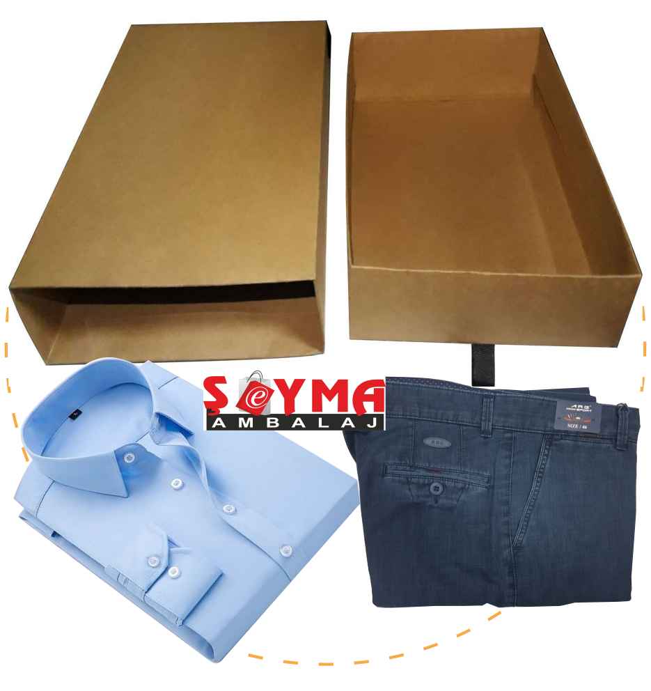 Çekmeceli kraft kutu