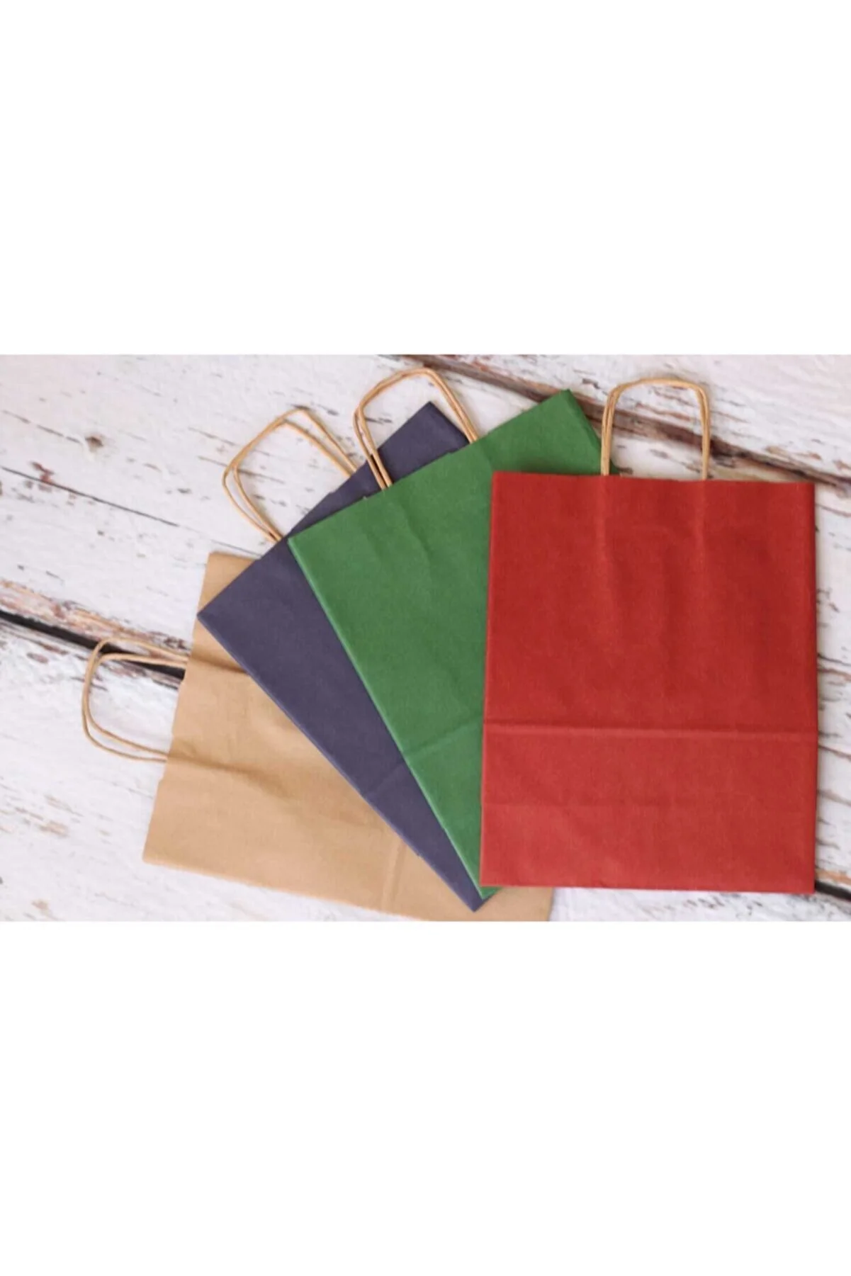 Naturel esmer kraft poşetler