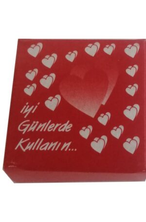 Kalpli Kırmızı Çeyrek Kutusu 150’li