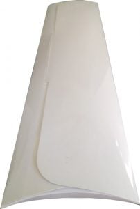 kravat zarfı arka görüntüsü