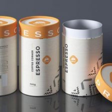 espresso silindir kutusu